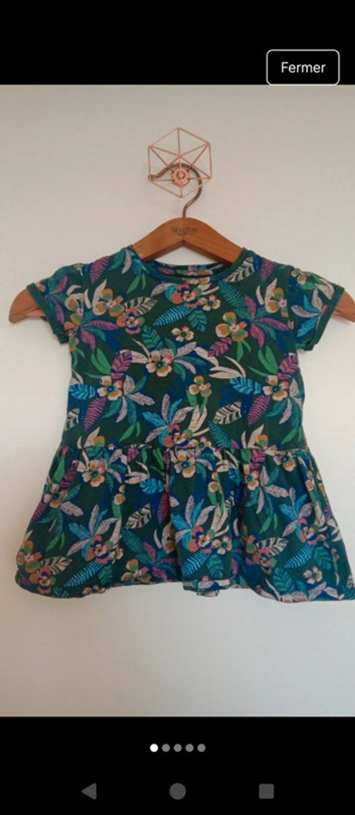 Robe d'été taille 3/4 ans. Verbaudet