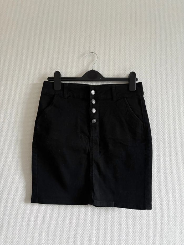 Jupe en jean noire