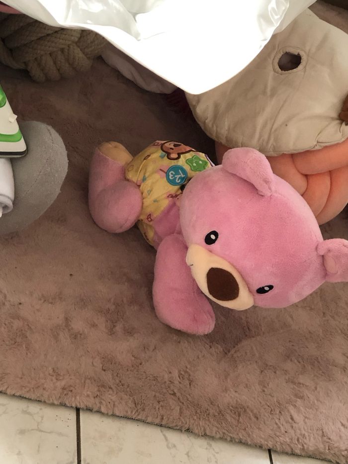 Ours rose 123 suis moi