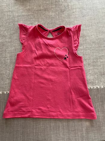 T shirt sans manches lupilu 98/104 3/4 ans