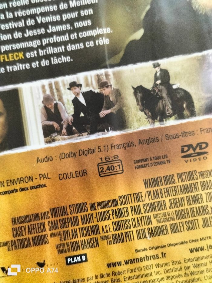 DVD 🧡 L'assassinat de Jesse James - photo numéro 3