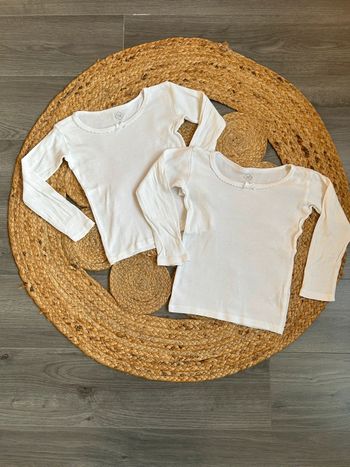 Lit 2 maillots de corps TEX