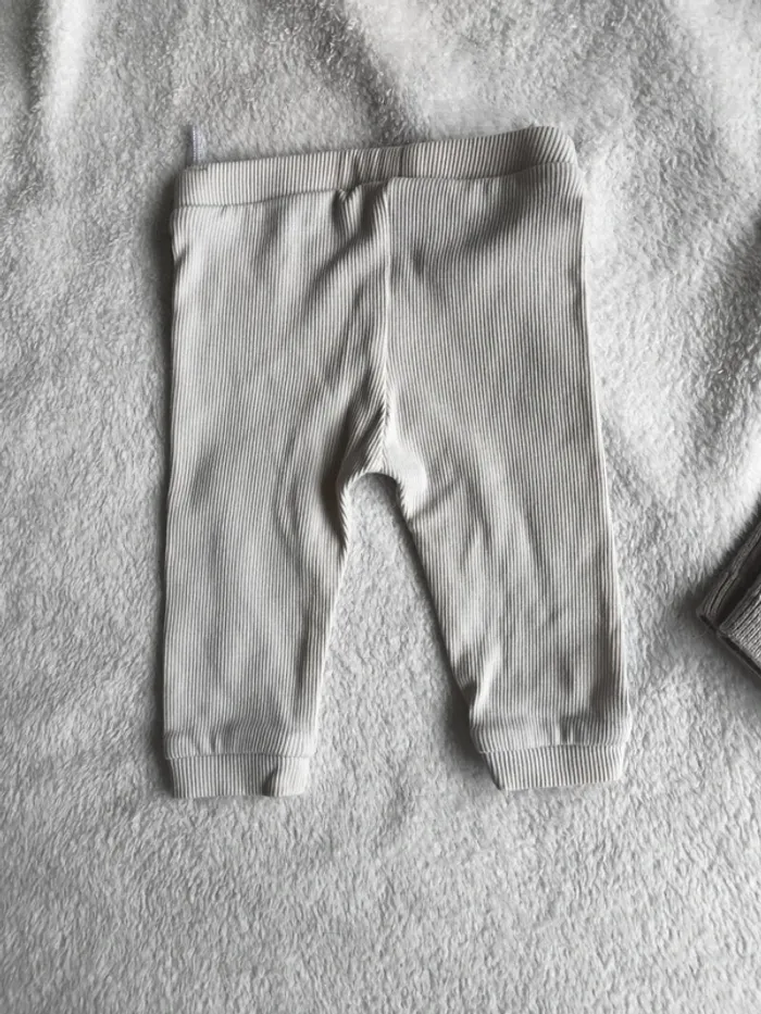 Lot legging côtelé | 2-3 mois 62 cm - photo numéro 10