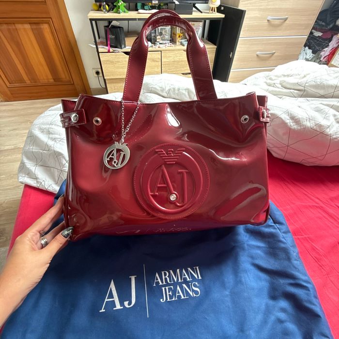 Sac armani bordeaux
