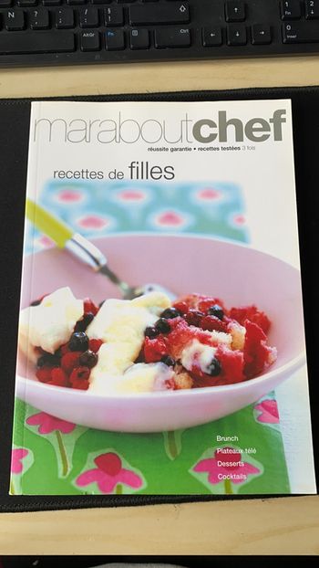 Livre recettes de filles