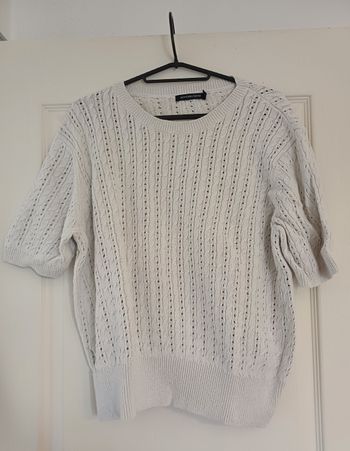 Pull fantaisie manches courtes