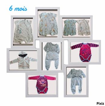 Vêtements pour bébé 6 mois
