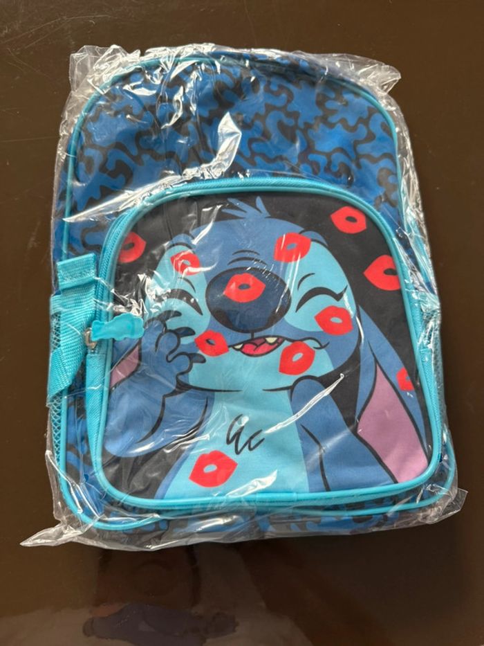 Sac à dos cartable neuf Disney stitch - photo numéro 4