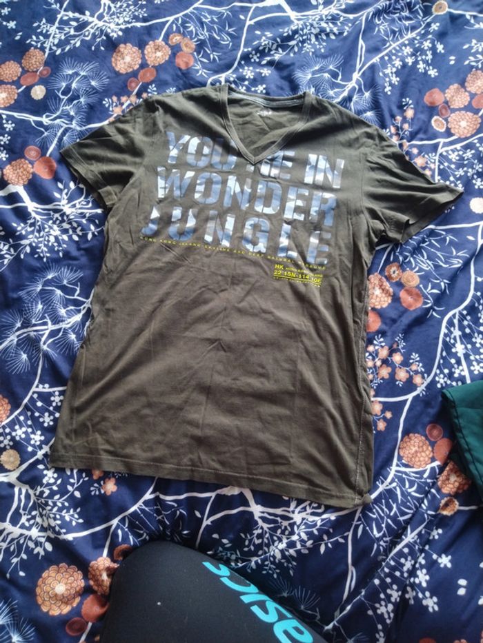 T shirt kaki