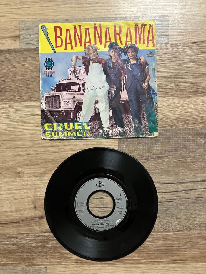 Vinyle 45 tours-Bananarama-Cruel Summer