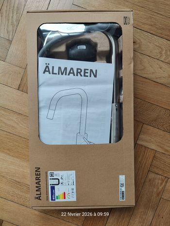 ÄLMAREN - Mitigeur cuisine à douchette
[NEUF]