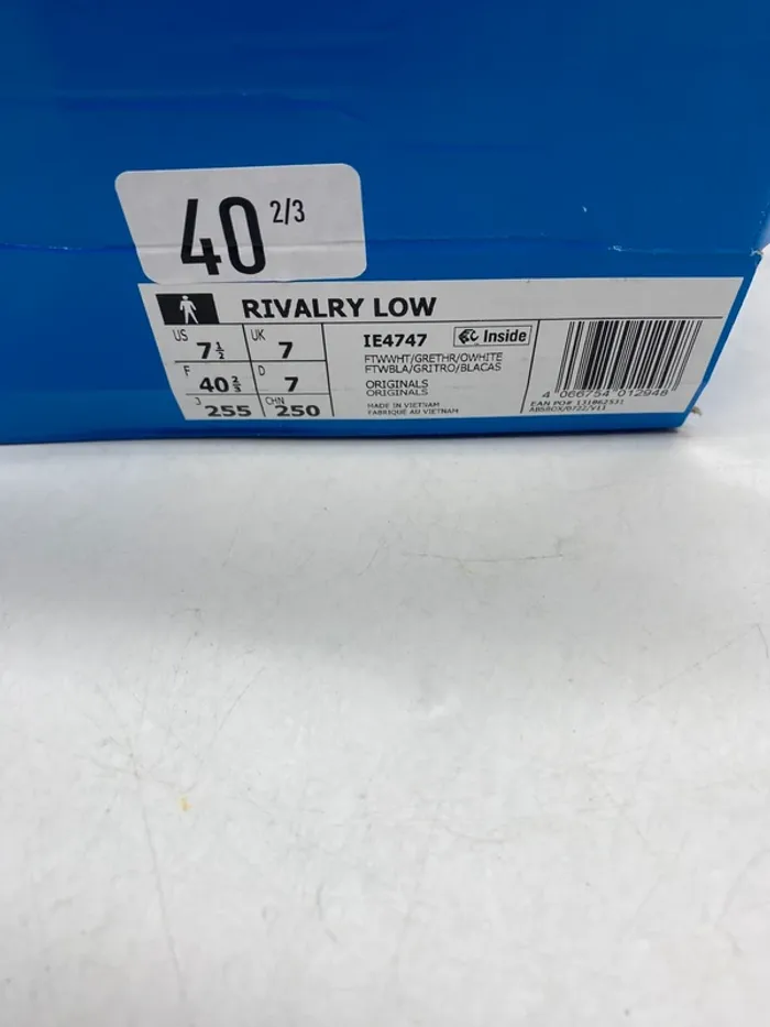 Baskets Adidas Rivalry low 40,5 - photo numéro 7