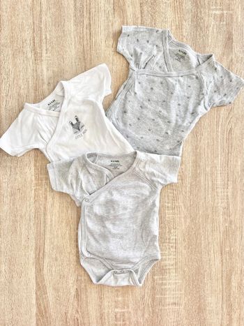 3 bodies bébé fille