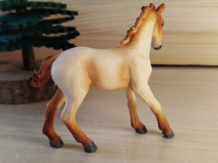 Schleich Poulain beige et roux Figurine Animal équidé - photo numéro 3