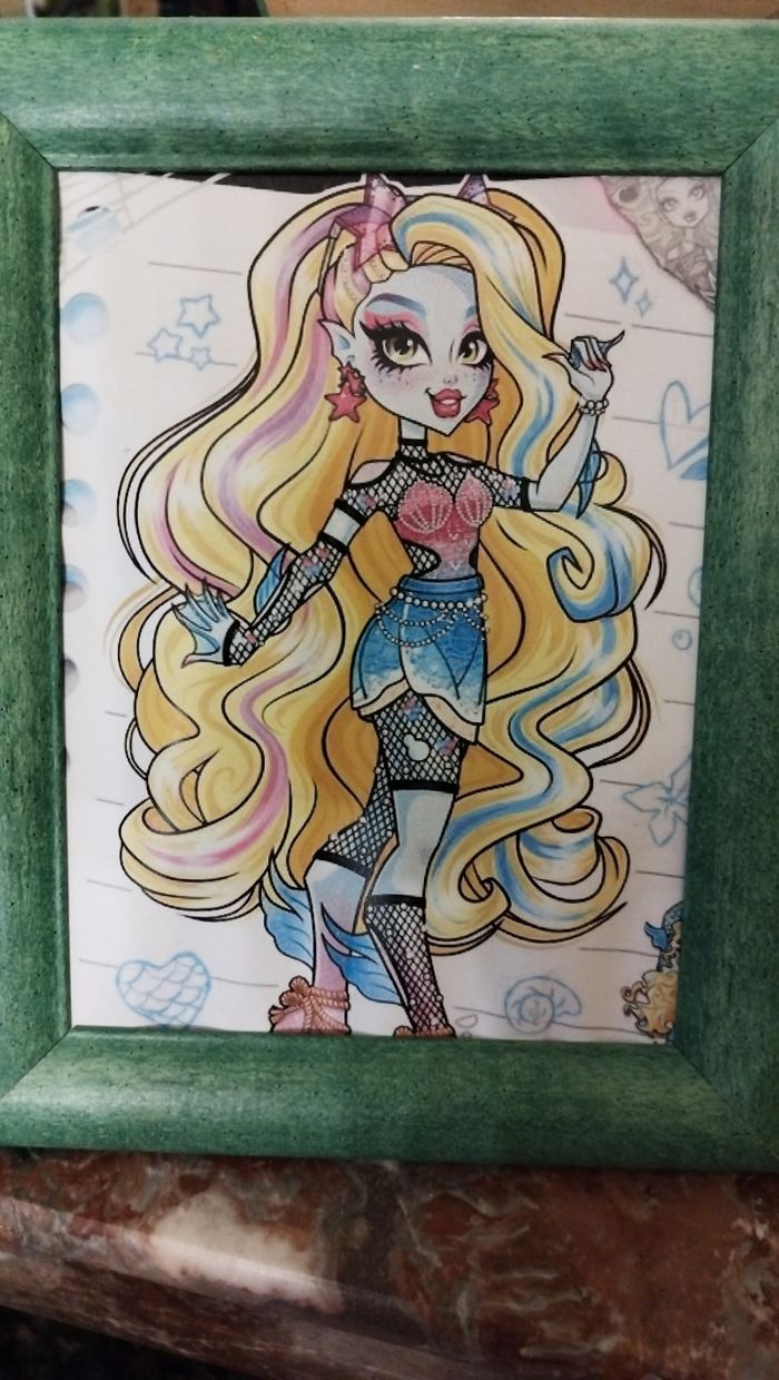Tableau Monster High Lagoona Blue - photo numéro 3