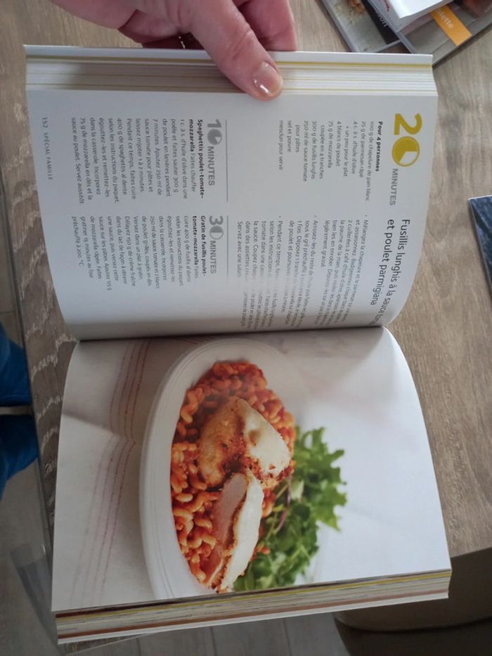 Livre cuisine minutes pasta - photo numéro 3