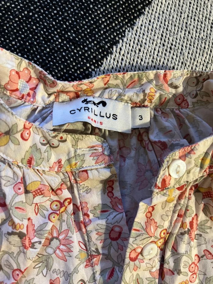 Blouse liberty Cyrillus 3 ans - photo numéro 3