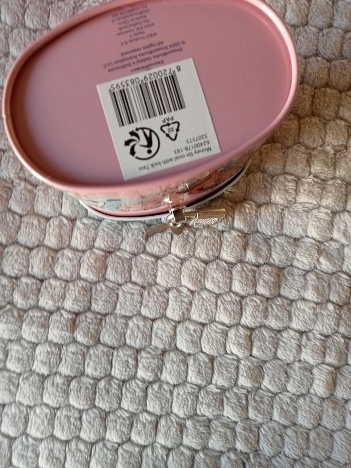 Tirelire métal avec cadenas - photo numéro 3