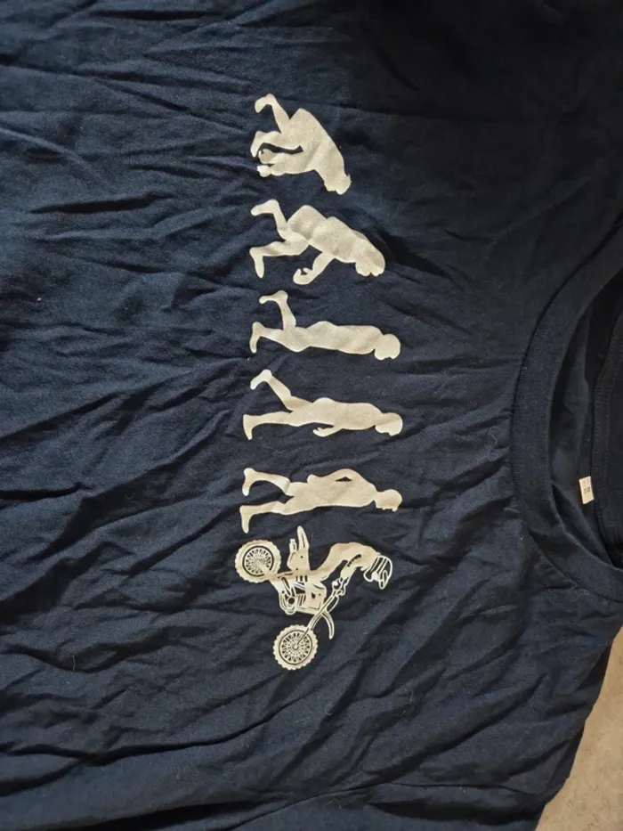 T-shirt motocross - photo numéro 2