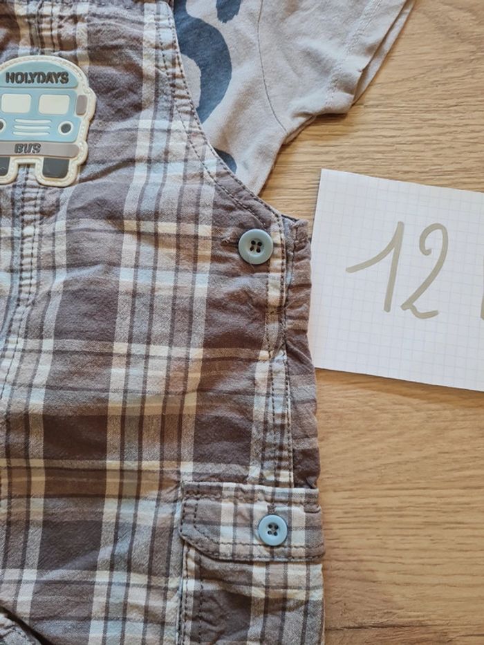 Salopette short ensemble - photo numéro 4