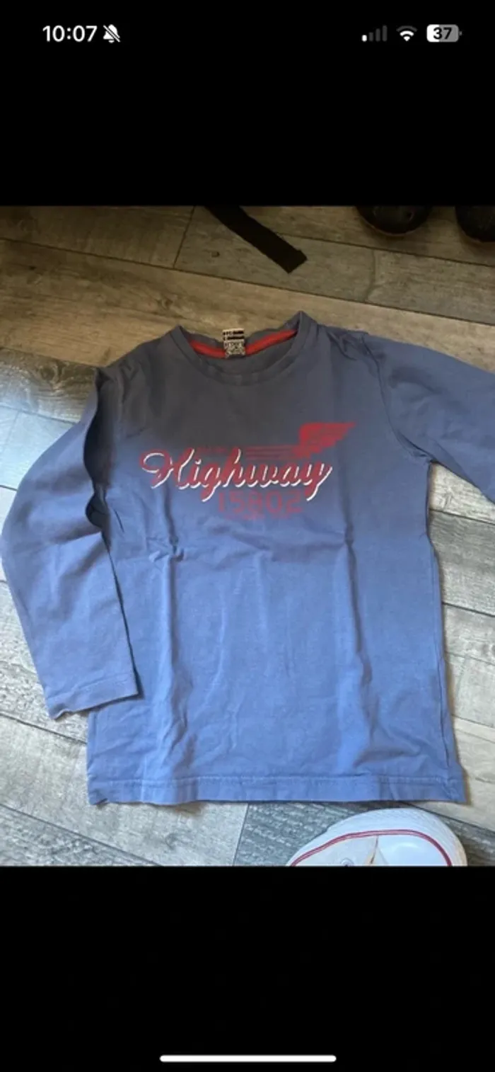 Tee shirt garcon 5/6 ans - photo numéro 4