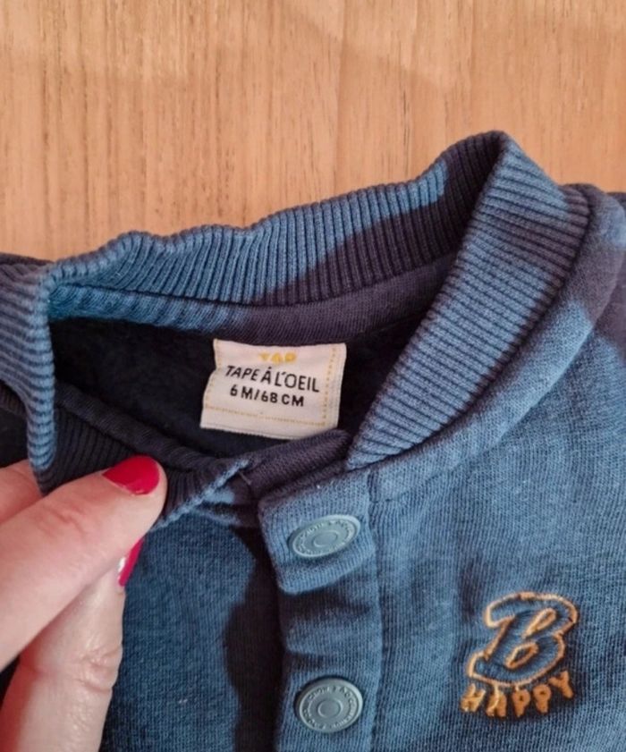 Veste gilet TAO style bomber/teddy - photo numéro 2