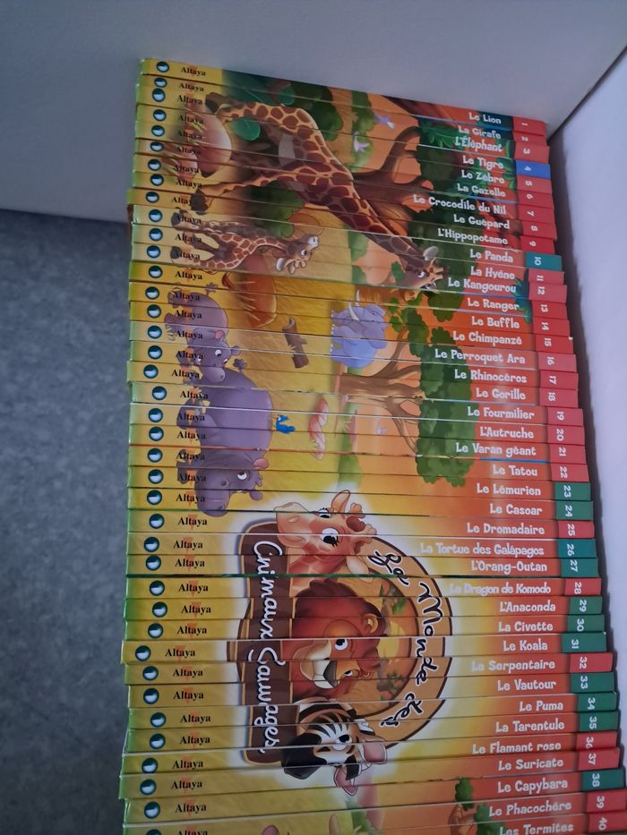 Lot livres et animaux de la collection le monde des animaux sauvage - photo numéro 8