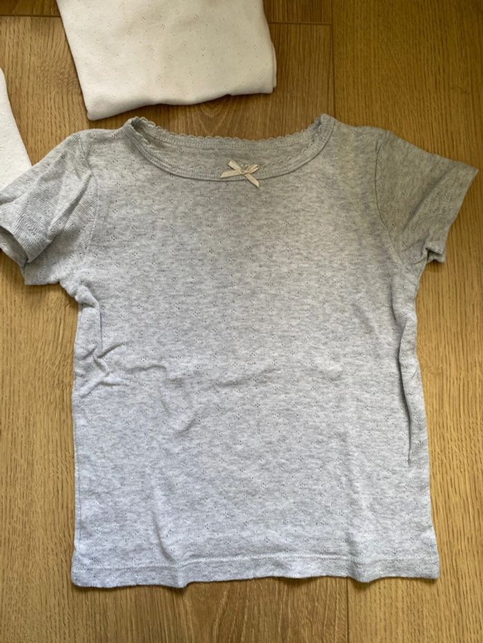 Lot de 5 t-shirts kiabi tricot de peau - photo numéro 5