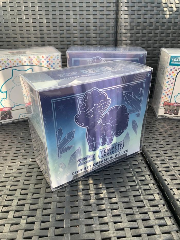 Coffret Dresseur ETB Tempêtes Argenté Pokémon - photo numéro 5