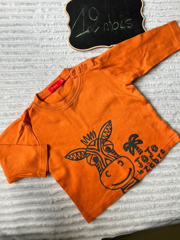 Teeshirt manches longues 12 mois