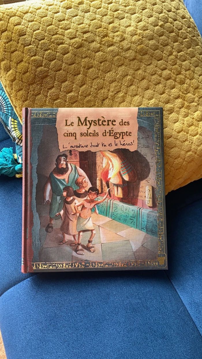 Livre le mystère des cinq soleils d’Égypte