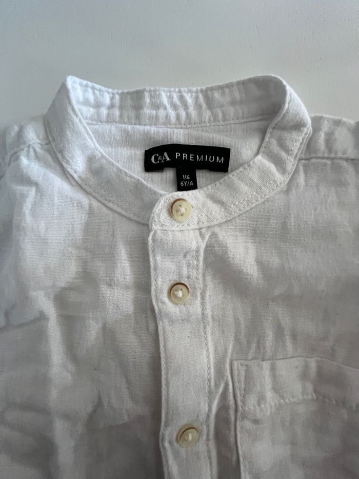 Chemise blanche manches longues - photo numéro 2