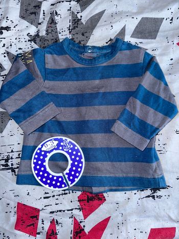 T shirt manche longue 3 mois
