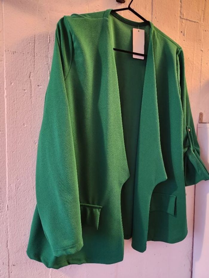 Veste blazer verte New Collection