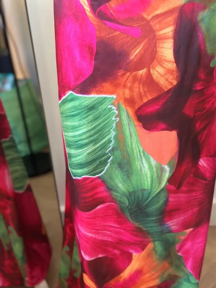 Robe longue près du corps colorée taille 36 - photo numéro 5