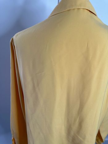 Blazer jaune et doré Christian Marry Vintage T44 XXL