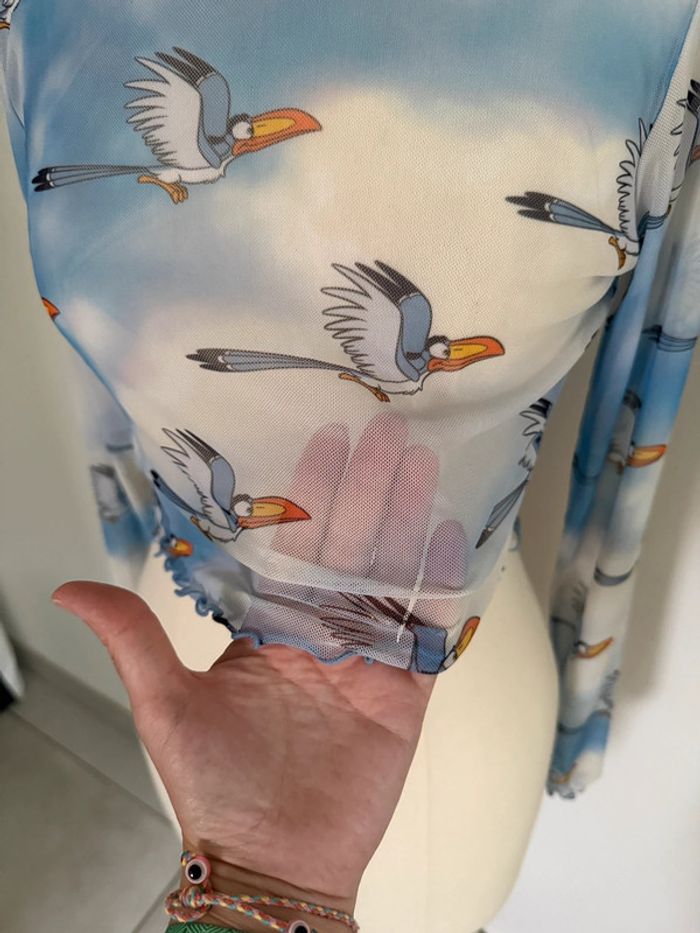Top mesh Disney Zazou The Lion King x Asos Design - photo numéro 10