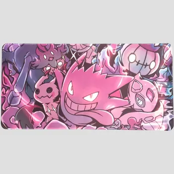 Tapis de souris Ectoplasma – Pokémon Spectre & Ambiance violette