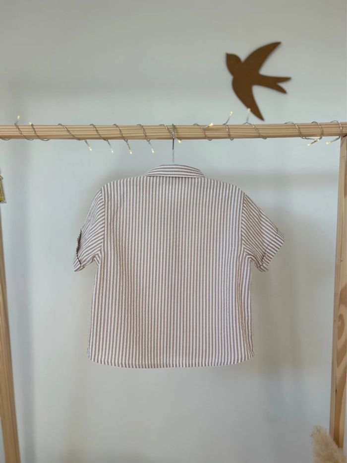 Ensemble chemisier short Zara 1 an 1/2 - photo numéro 3