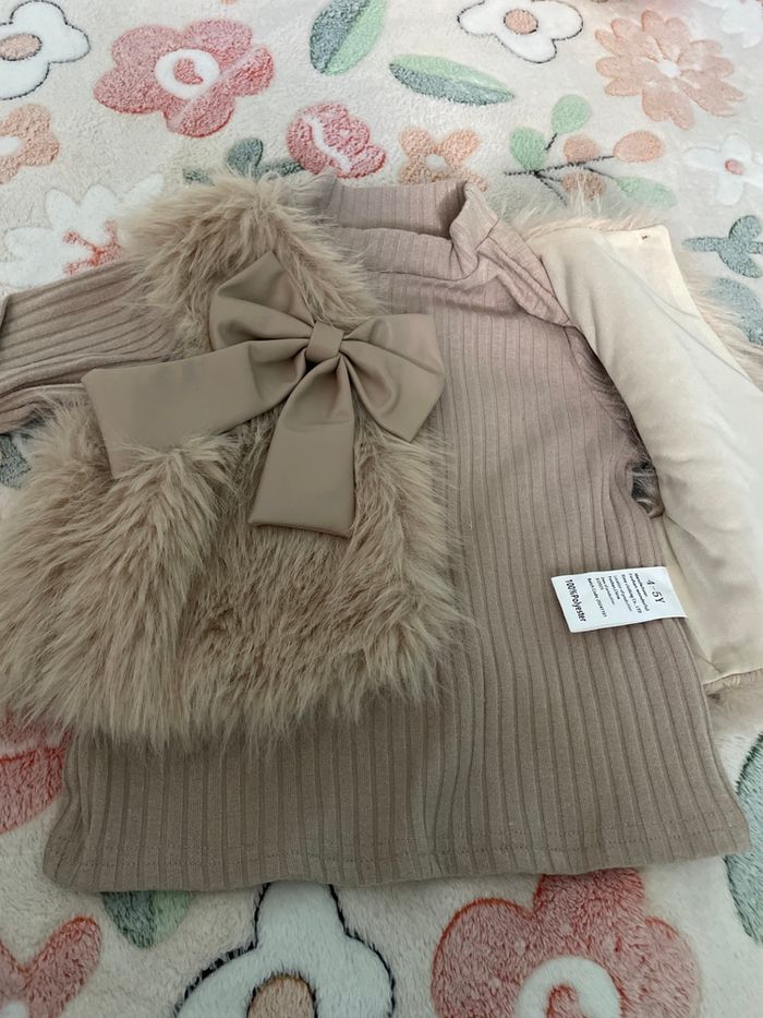 Ensemble sous pull et gilet - photo numéro 3