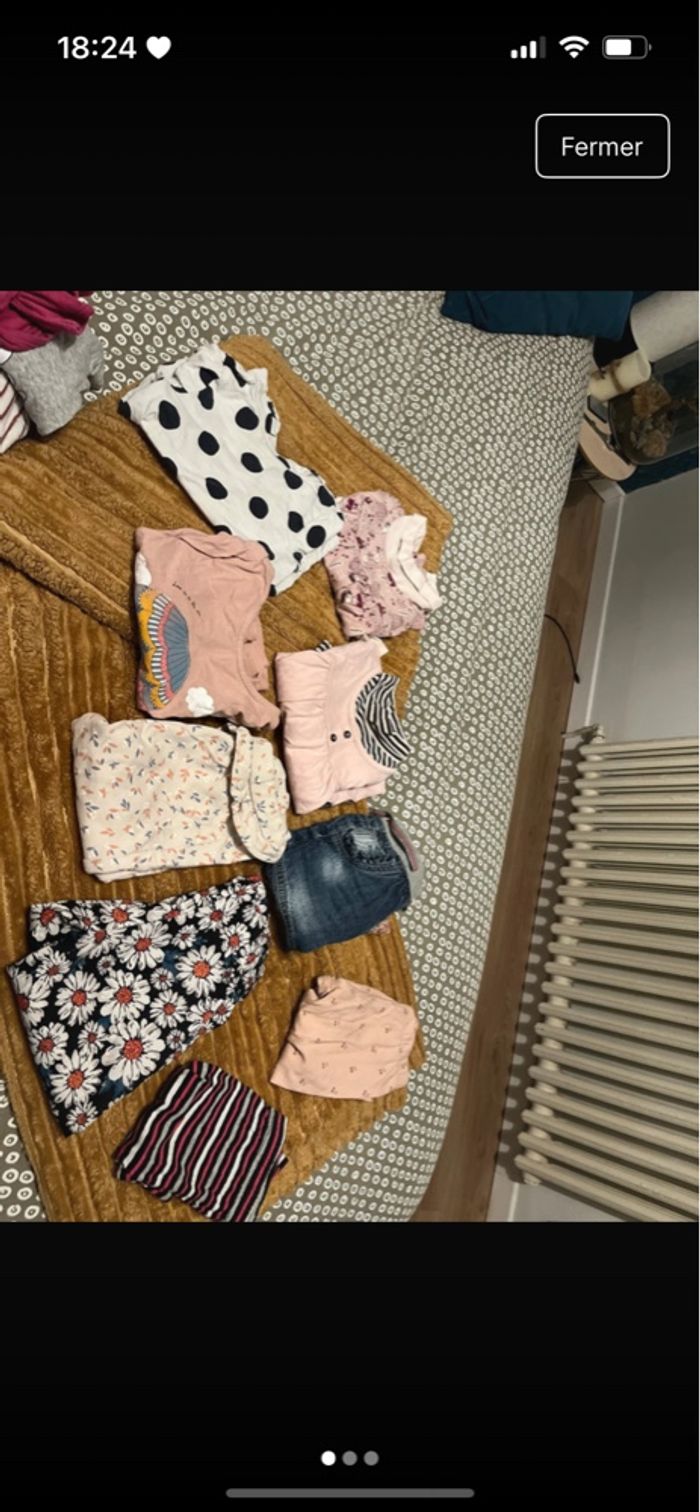 Lot bébé fille 12 mois