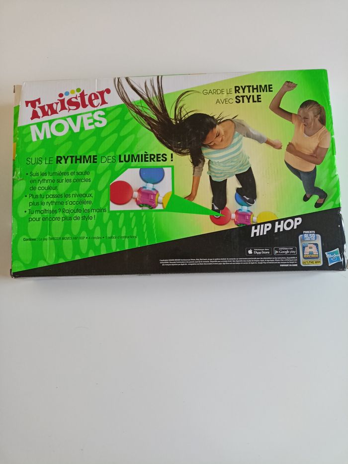 Twister moves hip hop hasbro gaming complet fonctionne - photo numéro 2