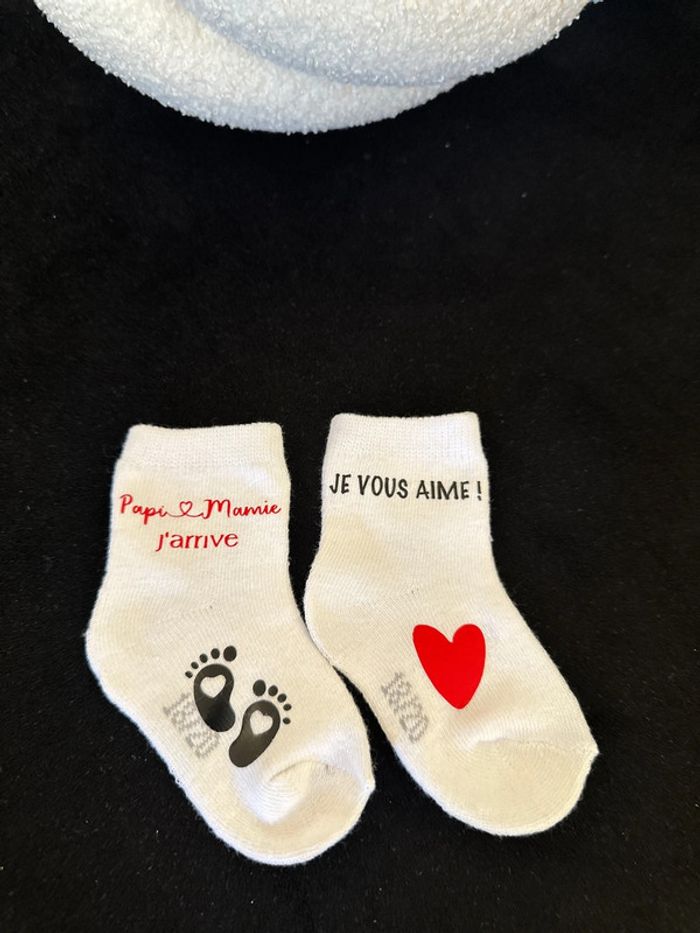 Chaussettes papi mamie - photo numéro 3
