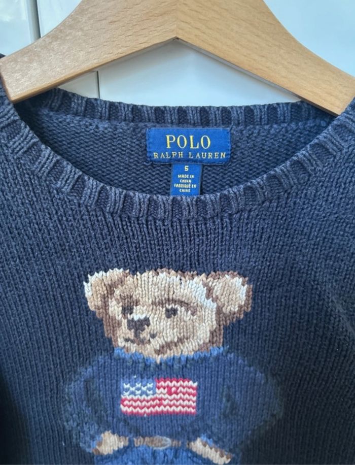 Pull-over polo Ralph Lauren bear - photo numéro 2