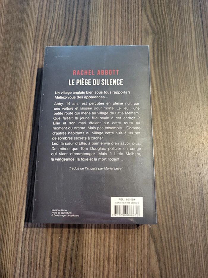 Livre le piège du silence - photo numéro 2