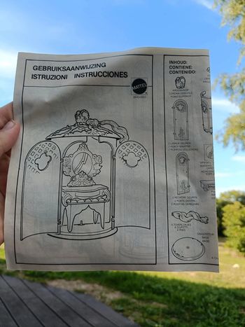 Notice mode d'emploi de la coiffeuse dame boucleline