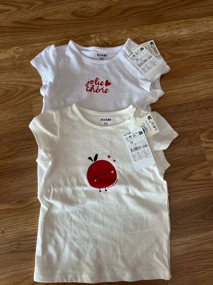 Lot de 2 t-shirt