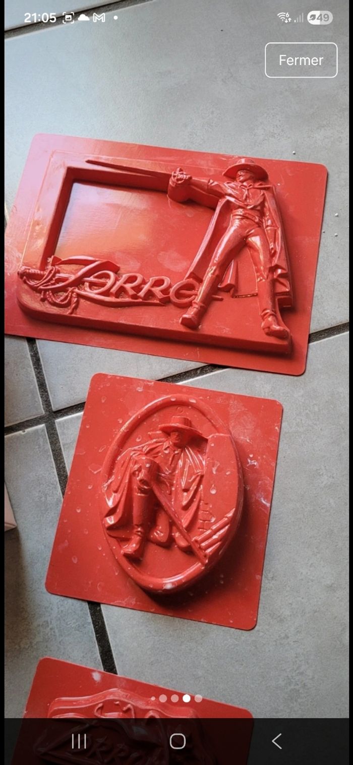 Jeu kit moulage zorro - photo numéro 7