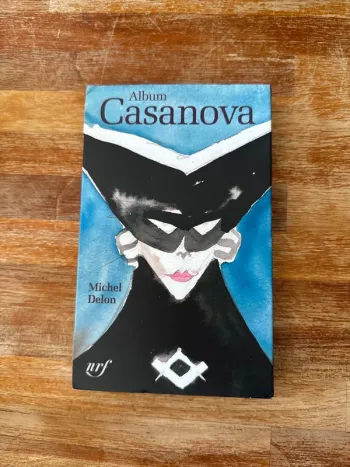 Livre album, Casanova, Michel Delon