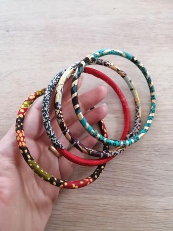 Lot de bracelets cerceaux